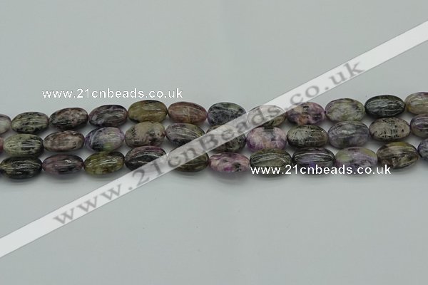 CCG102 15.5 inches 12*16mm oval charoite gemstone beads