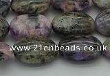 CCG103 15.5 inches 13*18mm oval charoite gemstone beads