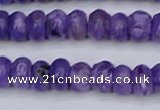 CCG121 15.5 inches 4*7mm rondelle charoite gemstone beads