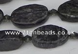 CCG128 15.5 inches 10*18mm oval charoite gemstone beads