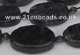 CCG129 15.5 inches 15*20mm oval charoite gemstone beads