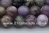 CCG132 15.5 inches 6mm round natural charoite gemstone beads
