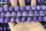 CCG152 15.5 inches 14mm round charoite gemstone beads