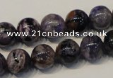 CCG28 15.5 inches 12mm round natural charoite gemstone beads