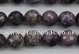 CCG57 15.5 inches 9mm faceted round natural charoite beads