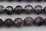 CCG58 15.5 inches 11mm faceted round natural charoite beads