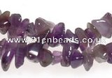 CCH12 35 inches purple amethyst chips gemstone beads wholesale