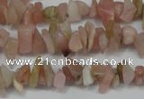 CCH202 34 inches 3*5mm pink opal chips gemstone beads wholesale