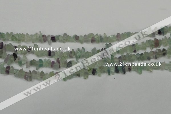 CCH207 34 inches 3*5mm fluorite chips gemstone beads wholesale