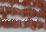 CCH209 16 inches 3*5mm rhodochrosite chips gemstone beads wholesale