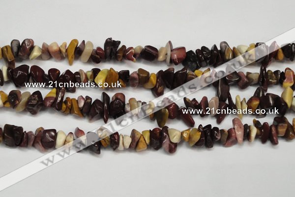 CCH219 34 inches 5*8mm mookaite chips gemstone beads wholesale