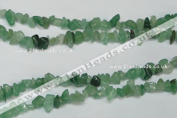 CCH221 34 inches 5*8mm green aventurine chips gemstone beads wholesale