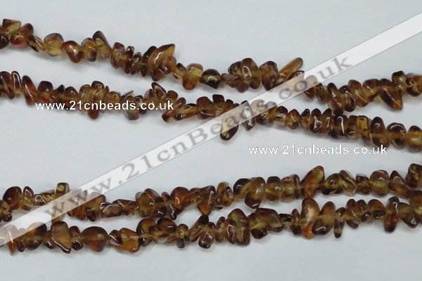 CCH246 34 inches 5*8mm synthetic crystal chips beads wholesale