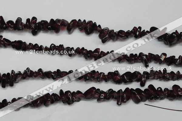 CCH250 34 inches 5*8mm synthetic crystal chips beads wholesale