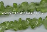 CCH252 34 inches 5*8mm synthetic crystal chips beads wholesale