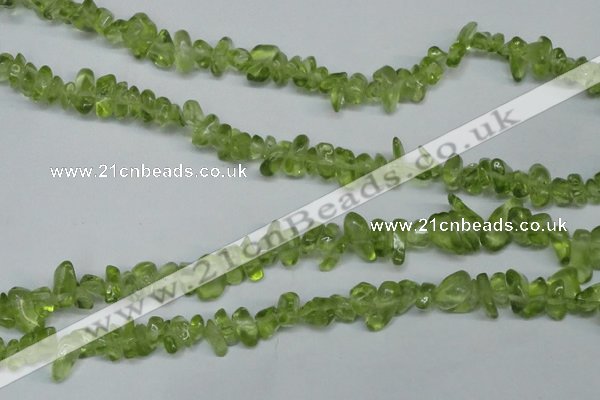 CCH252 34 inches 5*8mm synthetic crystal chips beads wholesale