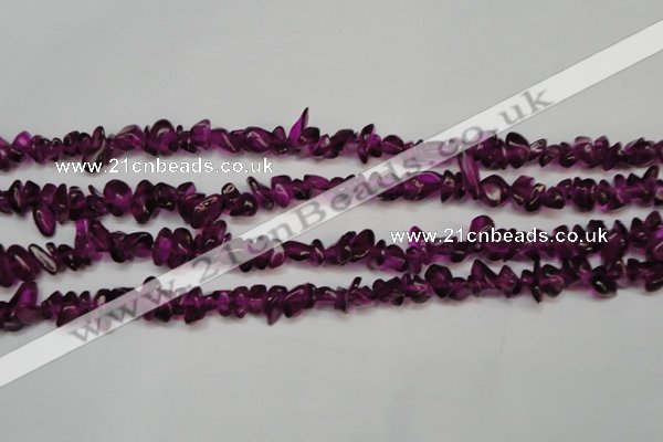 CCH259 34 inches 5*8mm synthetic crystal chips beads wholesale