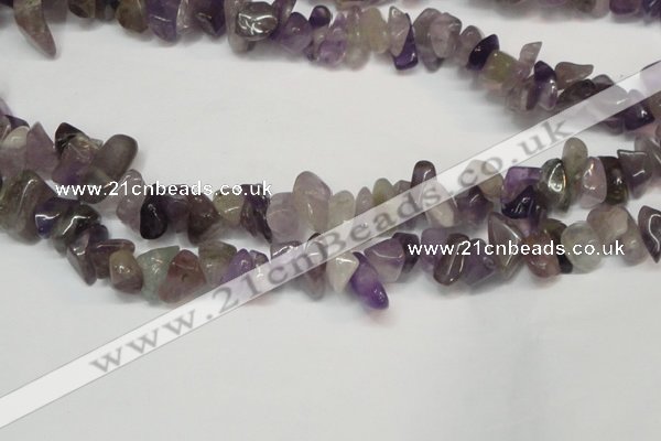 CCH291 34 inches 8*12mm amethyst chips gemstone beads wholesale