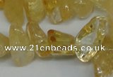 CCH292 34 inches 8*12mm citrine chips gemstone beads wholesale