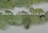 CCH293 34 inches 8*12mm green rutilated quartz chips beads wholesale