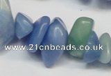 CCH295 34 inches 8*12mm dyed gemstone chips beads wholesale