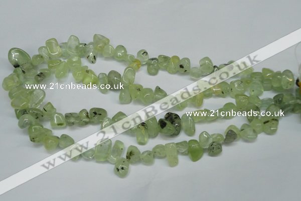 CCH318 15.5 inches 10*15mm prehnite chips gemstone beads wholesale