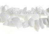 CCH32 35 inches white stone chips gemstone beads wholesale