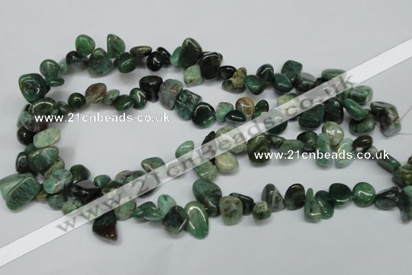 CCH330 15.5 inches 10*15mm New dragon blood jasper chips beads wholesale