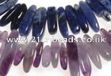 CCH34 16 inches purple & blue sodalite chips beads wholesale