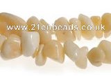 CCH35 35 inches pale yellow topaz chips gemstone beads wholesale