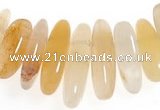 CCH36 16 inches topaz chips gemstone beads wholesale