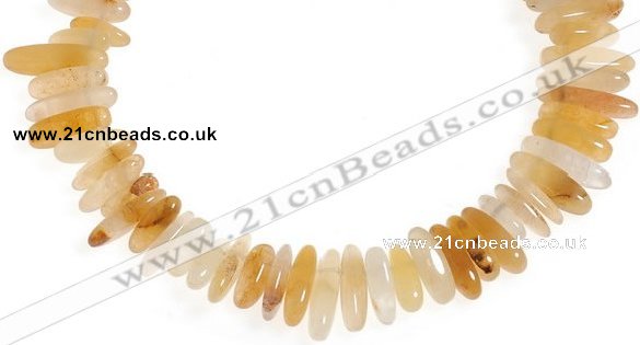 CCH36 16 inches topaz chips gemstone beads wholesale