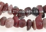 CCH37 34 inches rhodonite chips gemstone beads wholesale