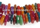 CCH44 32 inches multi color shell chips beads wholesale