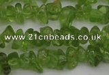 CCH600 15.5 inches 4*6mm olive quartz chips beads wholesale