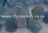 CCH610 15.5 inches 6*8mm - 10*14mm aquamarine chips gemstone beads