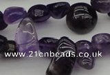 CCH615 15.5 inches 6*8mm - 10*14mm amethyst chips gemstone beads