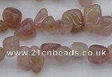 CCH621 15.5 inches 6*8mm - 10*14mm strawberry quartz chips beads