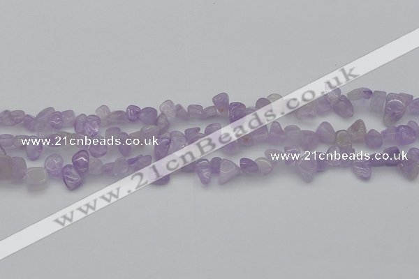 CCH641 15.5 inches 6*8mm - 10*14mm lavender amethyst chips beads