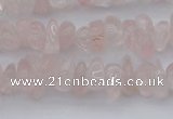 CCH653 15.5 inches 5*8mm - 6*10mm rose quartz chips beads