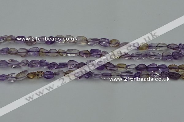 CCH674 15.5 inches 4*6mm - 5*8mm ametrine gemstone chips beads