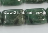 CCJ01 15.5 inches 18*25mm rectangle natural African jade beads wholesale