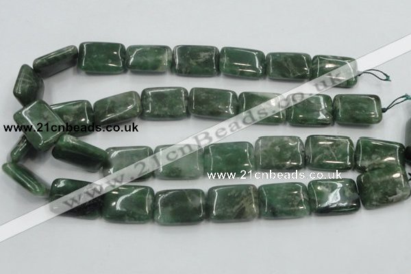 CCJ01 15.5 inches 18*25mm rectangle natural African jade beads wholesale