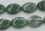 CCJ05 15.5 inches 13*18mm oval natural African jade beads wholesale