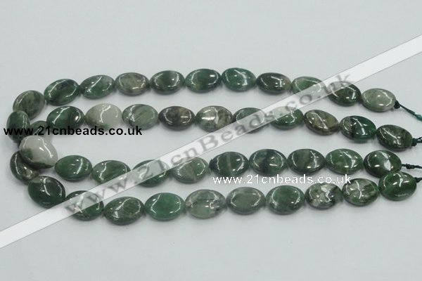 CCJ05 15.5 inches 13*18mm oval natural African jade beads wholesale