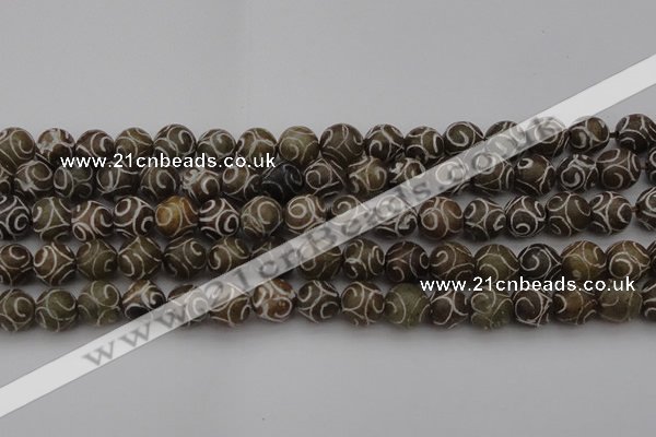 CCJ212 15.5 inches 8mm round China jade beads wholesale