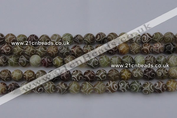 CCJ213 15.5 inches 10mm round China jade beads wholesale