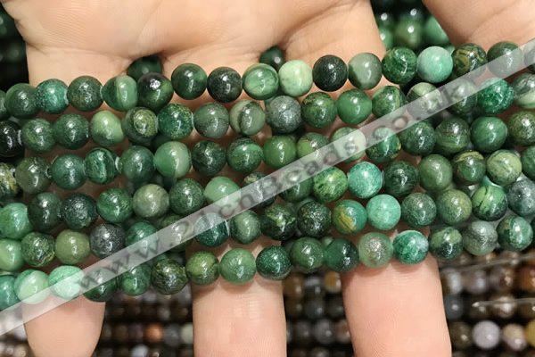 CCJ401 15.5 inches 6mm round west African jade beads wholesale