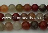 CCJ451 15.5 inches 6mm round colorful jasper beads wholesale