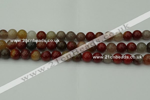 CCJ454 15.5 inches 12mm round colorful jasper beads wholesale